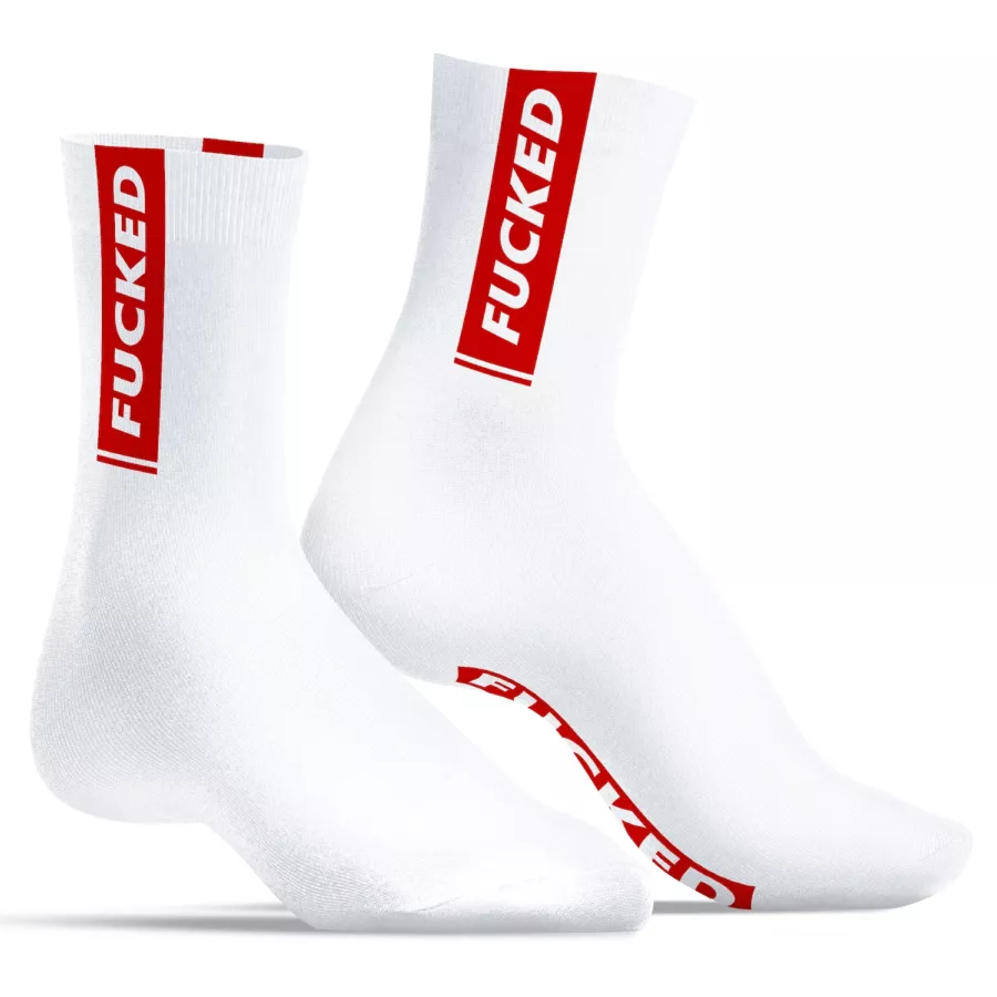 Socken Stripe Fucked SneakXX