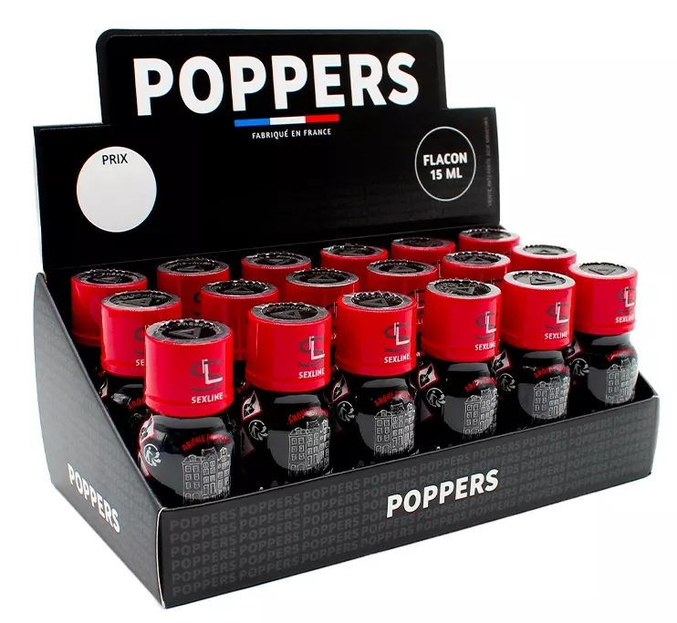 Display Box Amsterdam Extra Strong 15ml x18