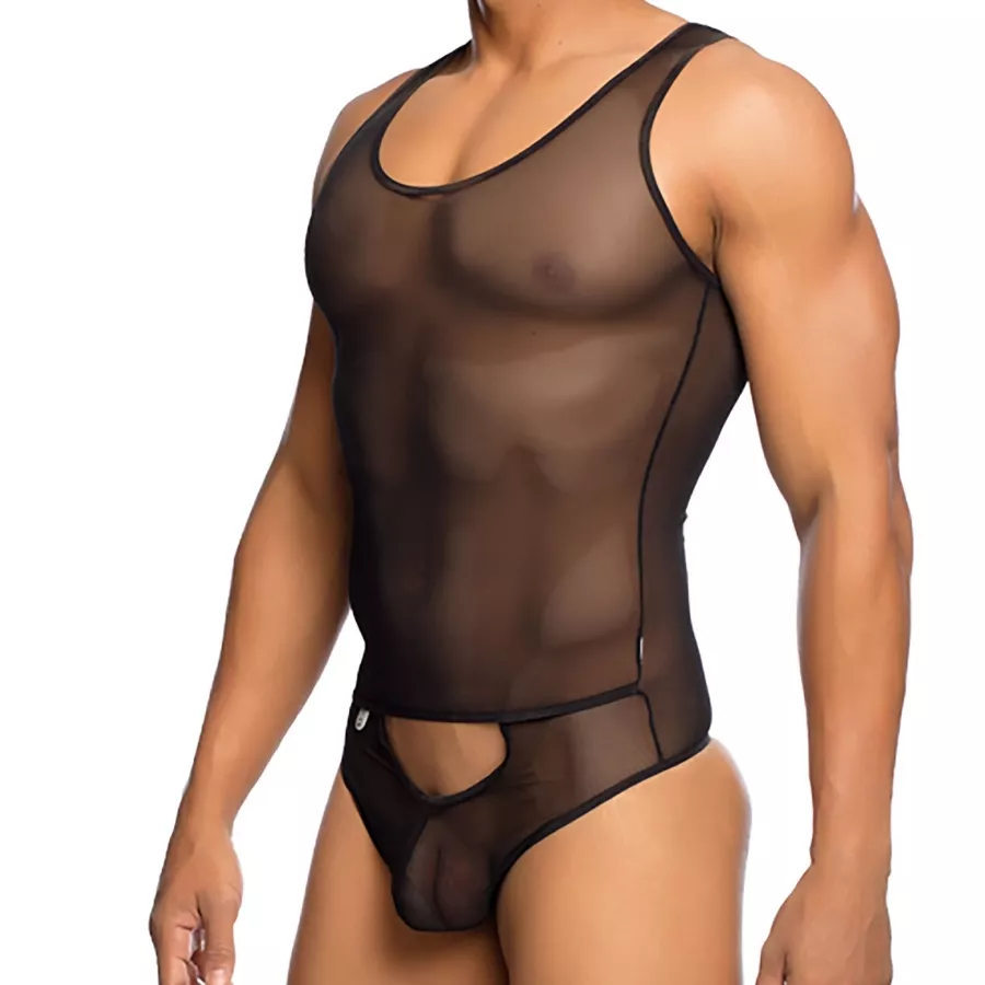 Body String Tulle Leandro Zwart