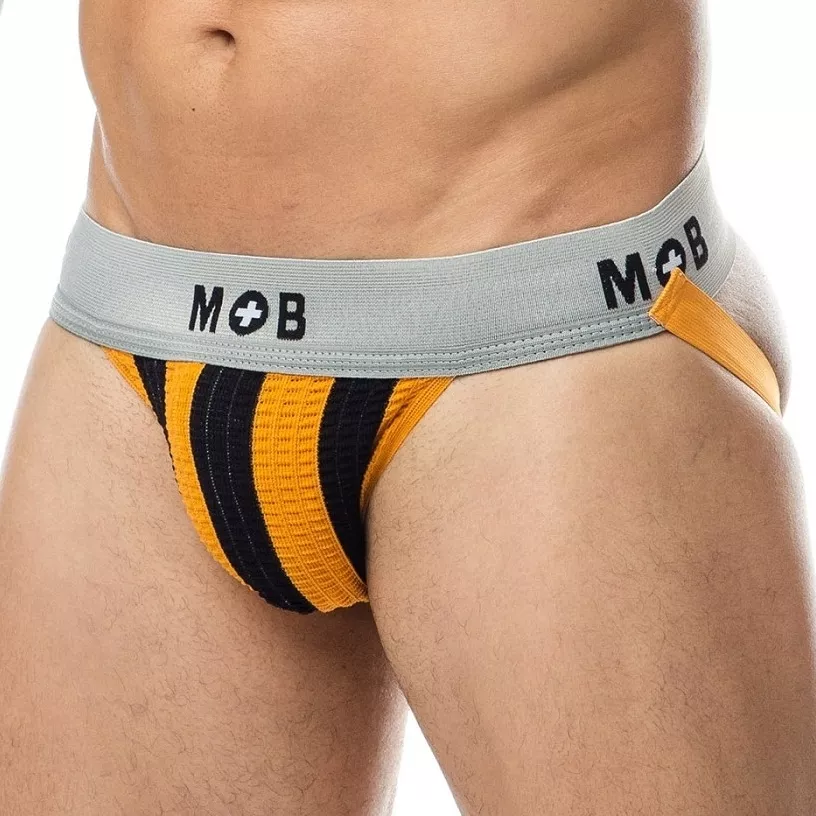 Jockstrap Mob Classic Zwart-Oranje