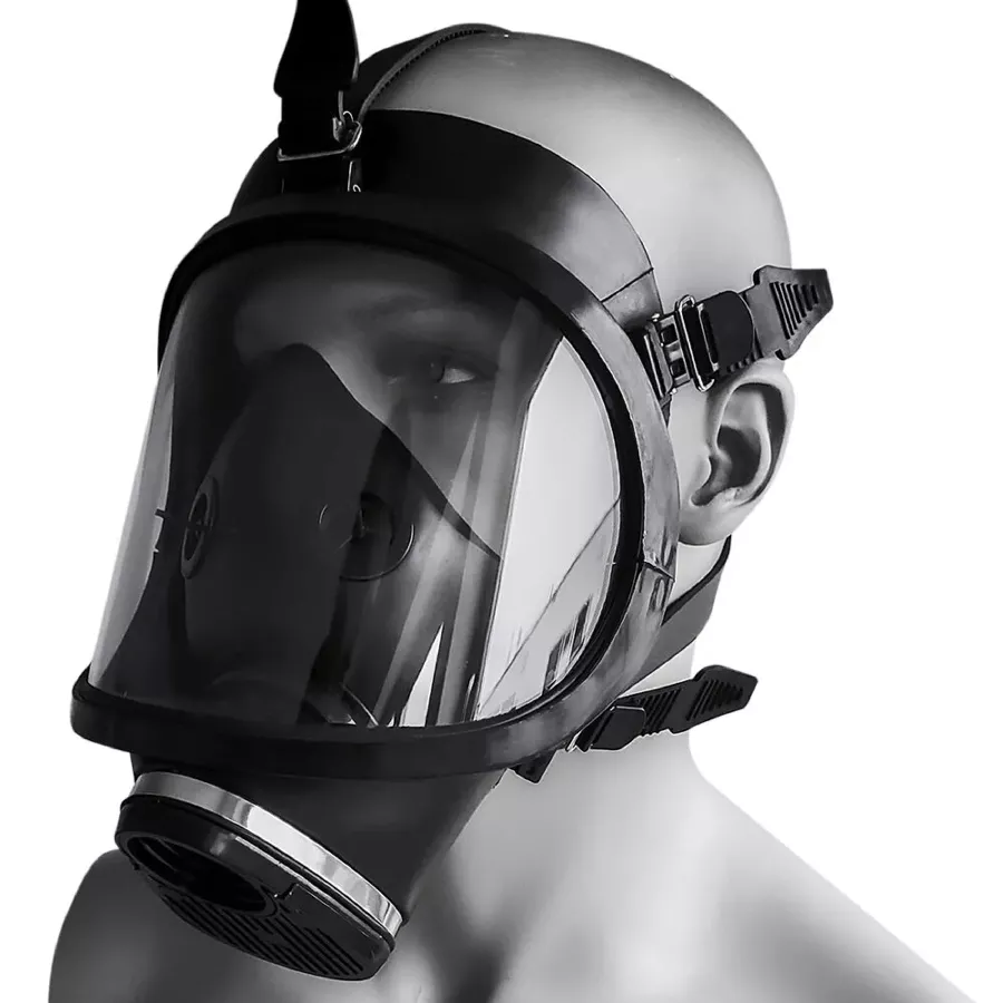 Gasmaske Firebreath Schwarz