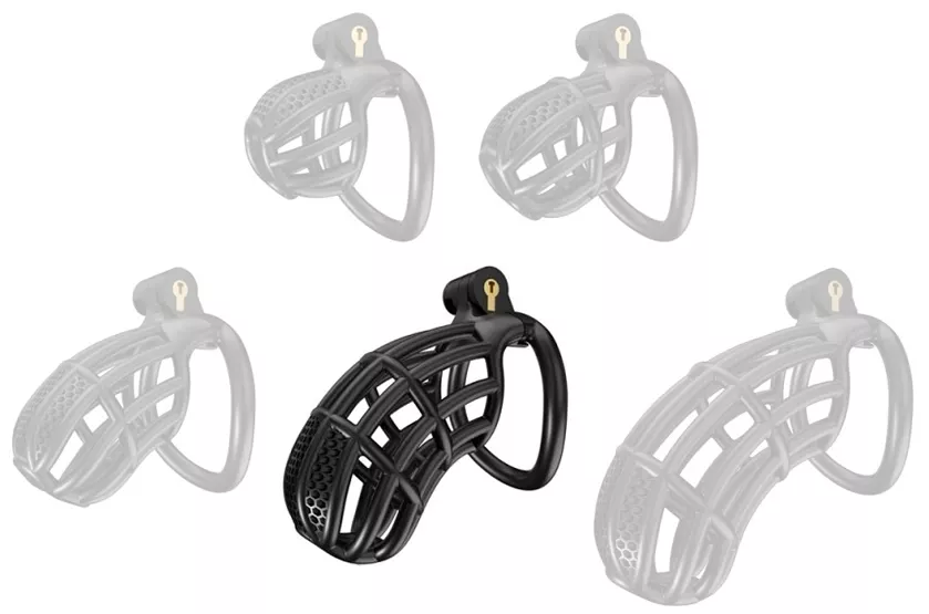 Cage de Chasteté Nexia XL 10 x 3.4 cm Noire