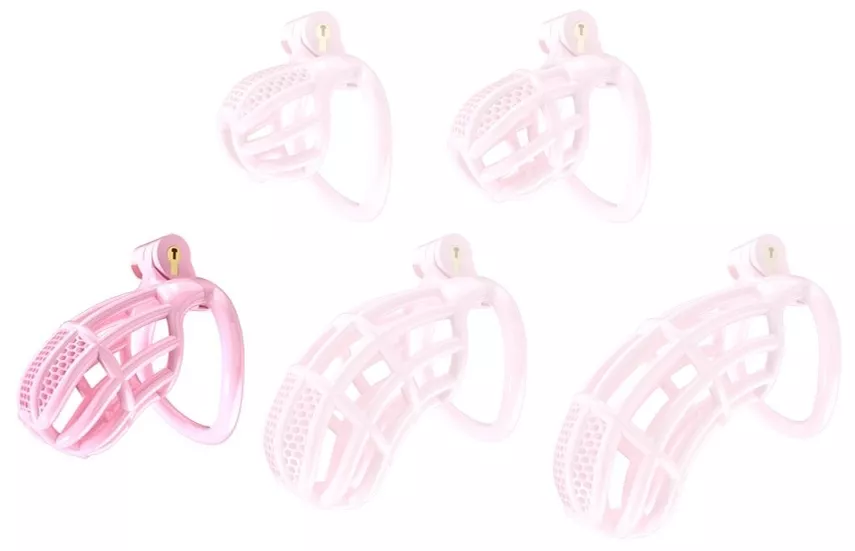 Cage de Chasteté Nexia L 8 x 3.1cm Rose