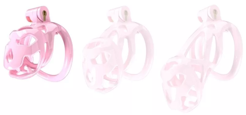 Bouh kuis S 6 x 3,4 cm roze