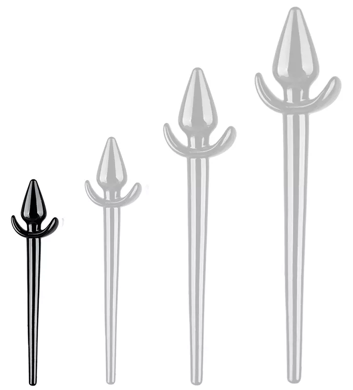 Plug staartje Zoo Tail S 6 x 2.5 cm - Staart van 16 cm Zwart
