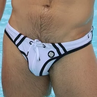 Badehose Expose Swim Neonweiß