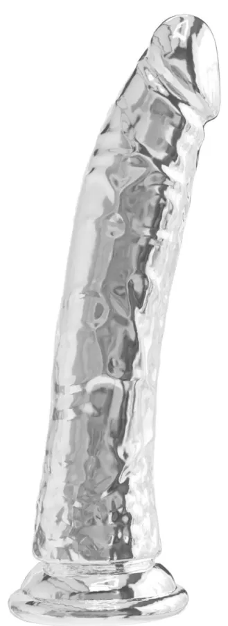 Dildo zonder Balzak Diamond Dick 23 x 4.5cm Transparant