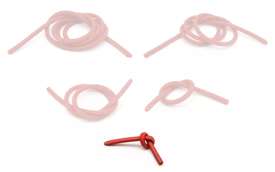 Flexibele slang voor spuit Pipe Flex S 30cm