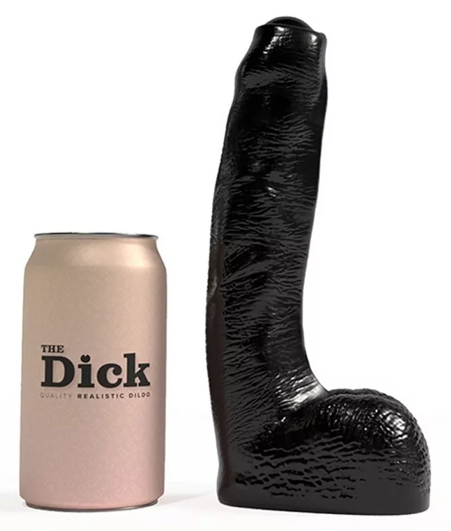 Vibrator Romeo The Dick 18 x 4.5 cm Schwarz