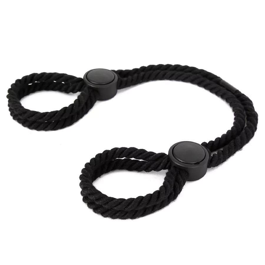 Double Rope Handcuffs Dualpurpose Black