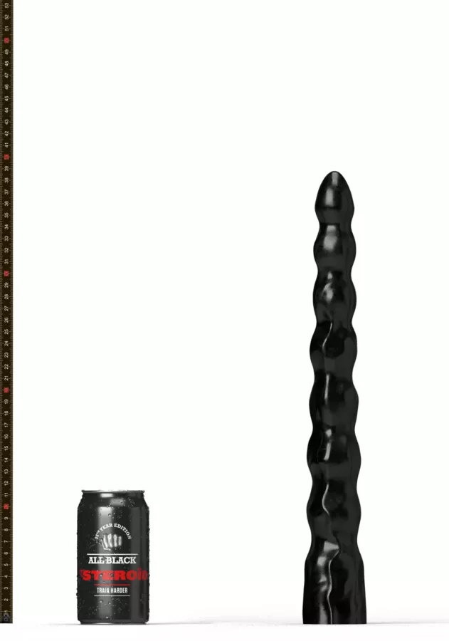 Dildo ABS07 The Sabre All Black Steroïd 33 x 4.5cm
