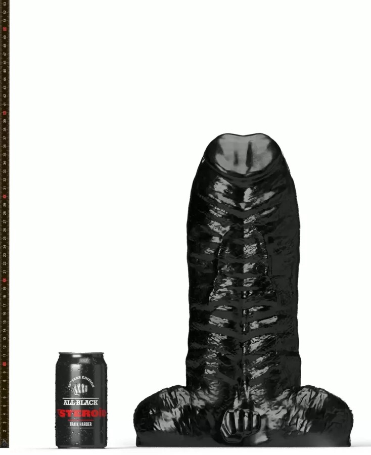 Dildo ABS11 The Personal Trainer All Black Steroïd 31 x 15cm