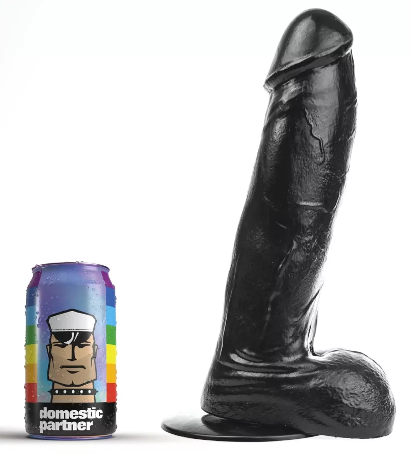 Dildo DP101B Wilhelm Schwarz XL 23 x 7,5cm