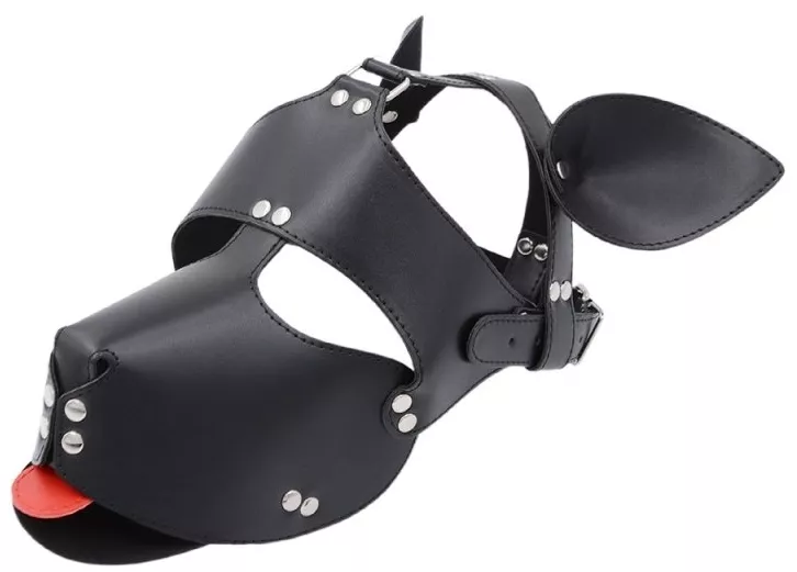 Madhood Black Puppy Mask