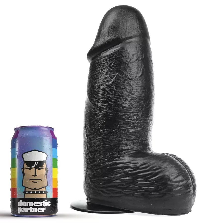 Hans Black Dildo DP105B XL 21 x 10.8cm