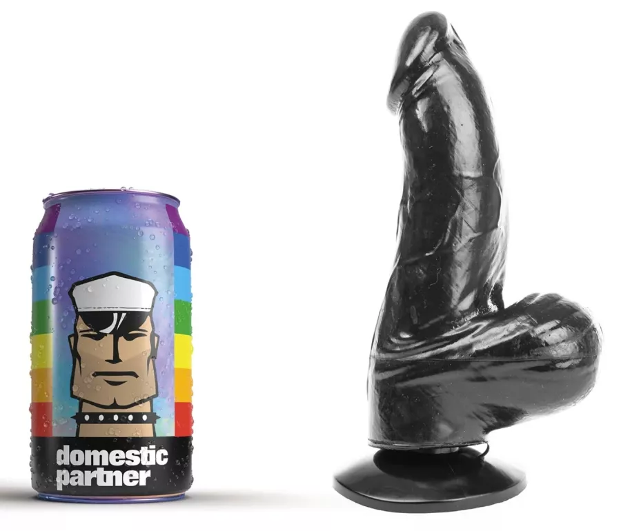 Dildo DP82B Grenadier Zwart S 12 x 5cm
