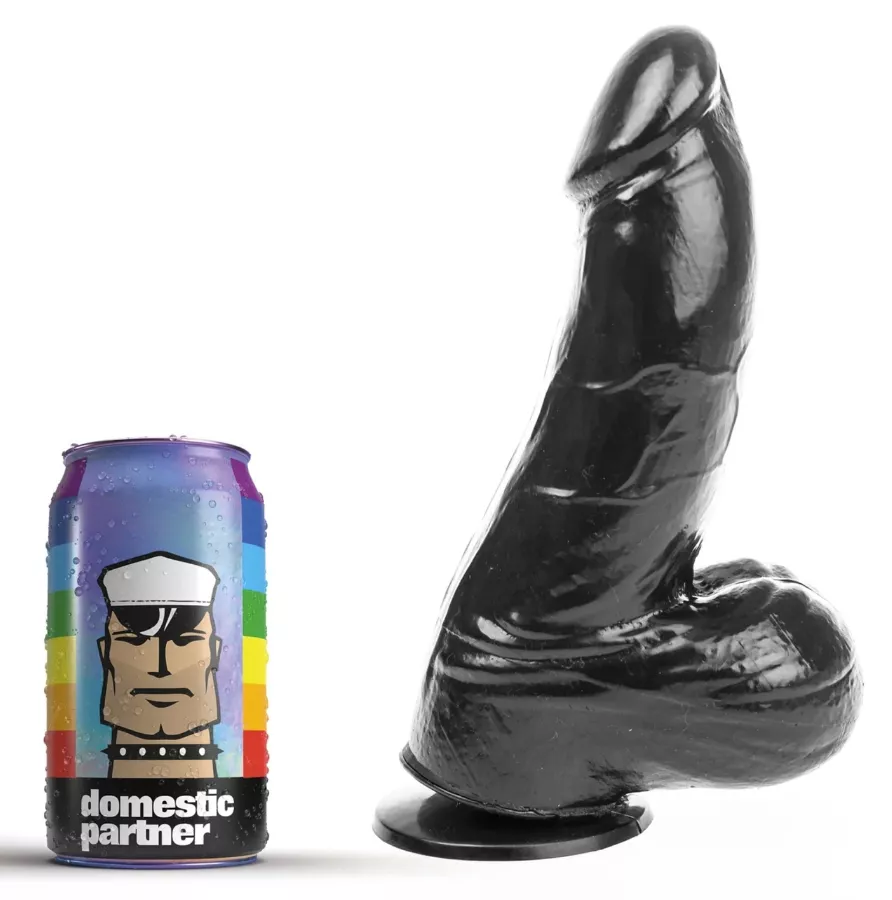 DP83B Grenadier Black Dildo M 15 x 6.5cm