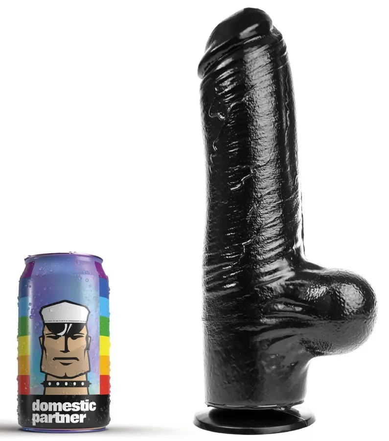 Dildo DP89B Funker Black XL 18 x 7.3cm