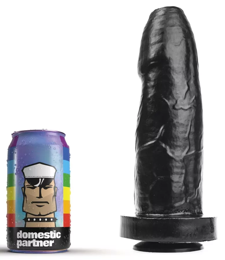 Dildo DP96B Dieter Black L 21 x 7.5cm