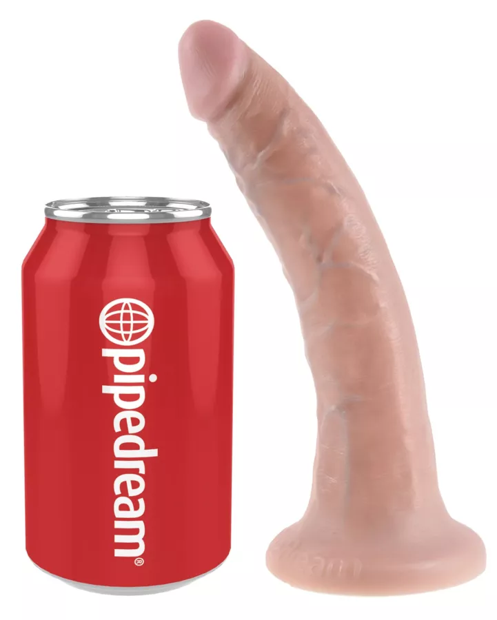 Dildo King Cock 18 x 4 cm Fleischfarben