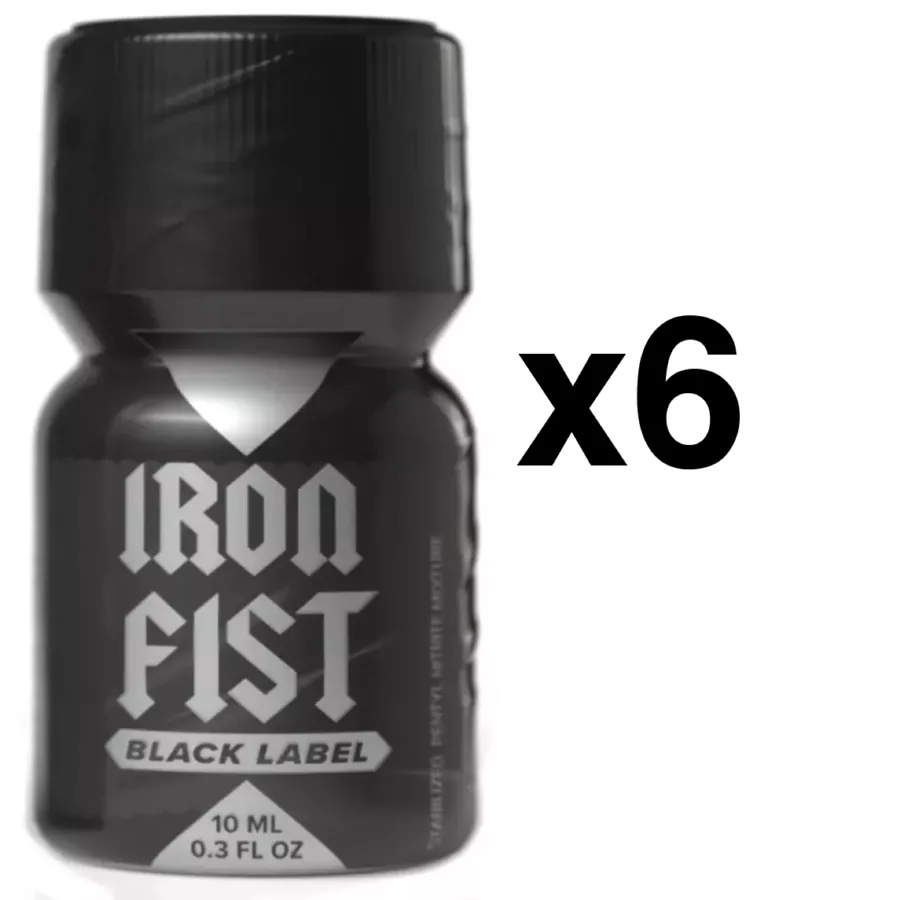 IRON FIST BLACK LABEL 10 ml x6