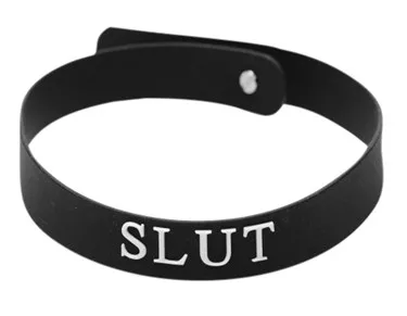 Halsband Slut aus Silikon