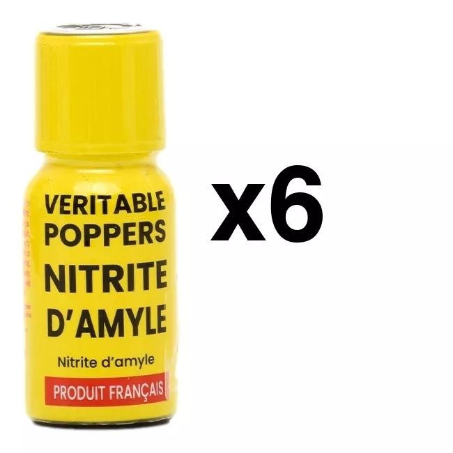 Echt Poppers Amylnitriet 15ml x6