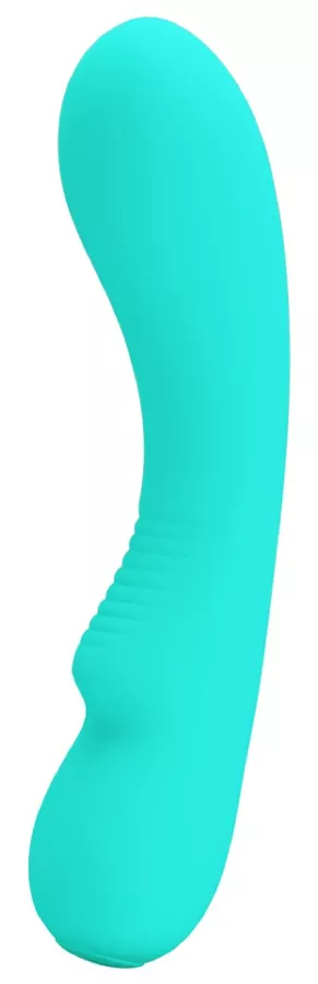 Vibrierende Prostatastimulator Matt 15 x 4cm Türkis
