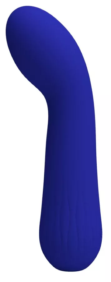 Vibrierender Prostata-Stimulator Faun 14 x 3,4cm Indigo