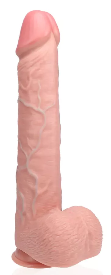 Dildo Extra Lang 31 x 7.5cm Hautfarben