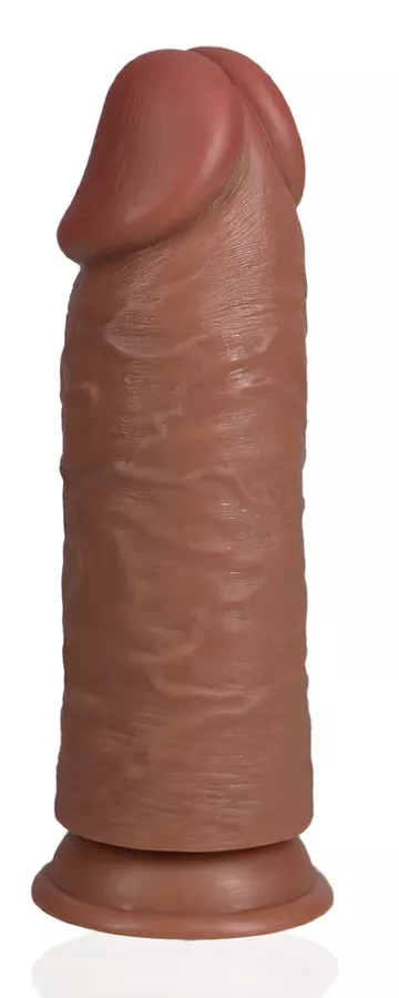 Dildo Extra Thick 23 x 7.5cm Braun