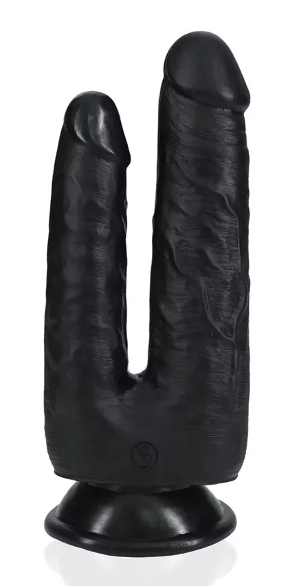 Doppel-Dildo Double Trouble 15 x 4.5cm Schwarz