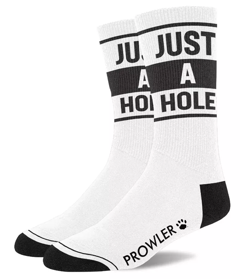Socken JUST A HOLE Weiß