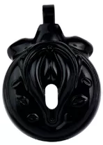 Keuschheitskäfig Sissy Kiss 3,5 x 3,8 cm Schwarz