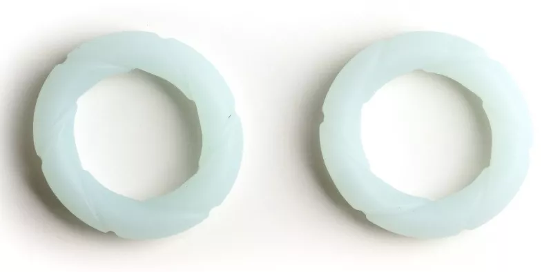 2er-Set Cockrings Ready Rings 28 mm Phosphoreszierend