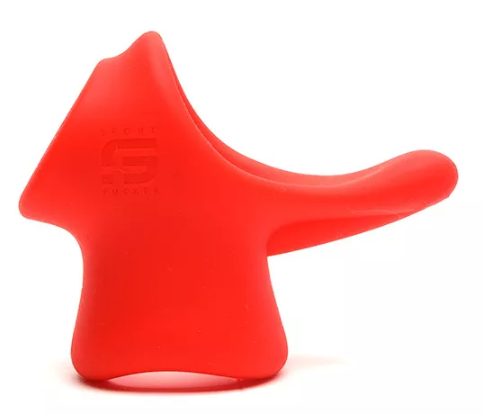 Ballstretcher Silikon Big Tailslide 30 mm - Höhe 50 mm Rot