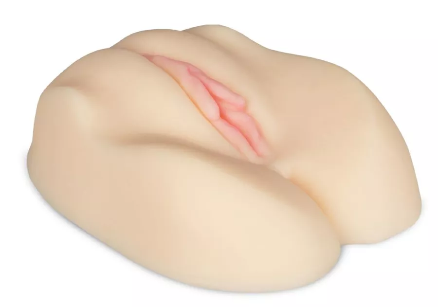 Vibrierender Masturbator Ellen Rogers 2 Öffnungen