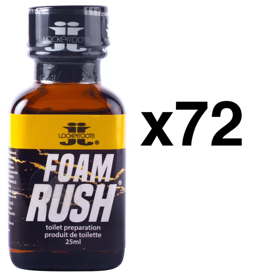 FOAM RUSH 25ml x72