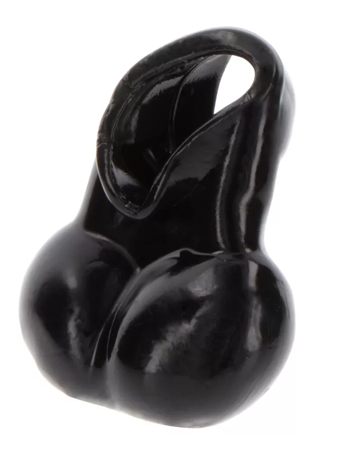 Flexibler Hodensack Scrotum Holder Schwarz