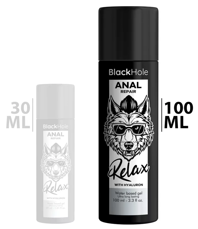 Gleitmittel Wasser Anal Repair Black Hole 100ml