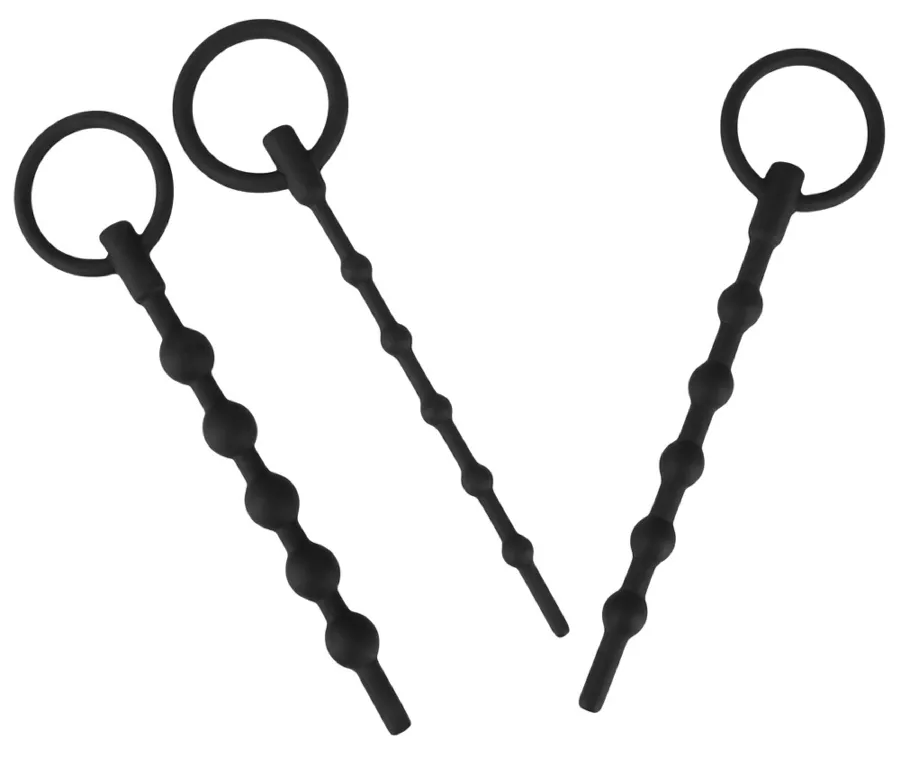 Kit mit 3 Harnröhrentrainings-Stäben 12 cm - Durchmesser 7 bis 12mm
