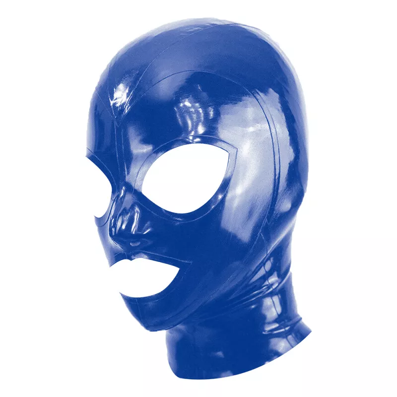 Latex-Haube Texie Blau