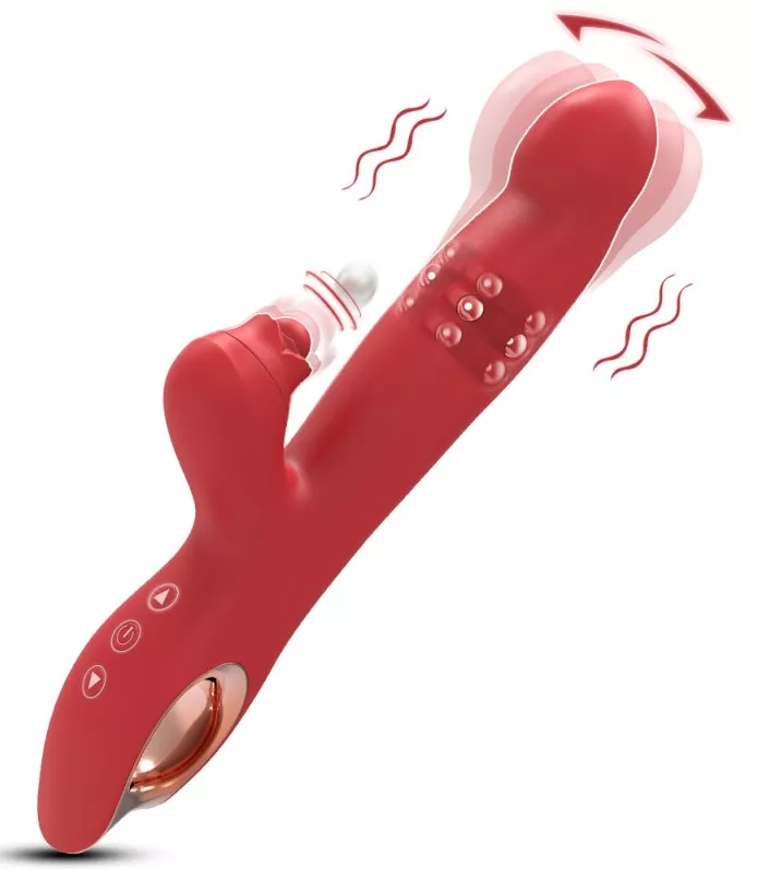 Vibro Rabbit Threections 14 x 3,5 cm