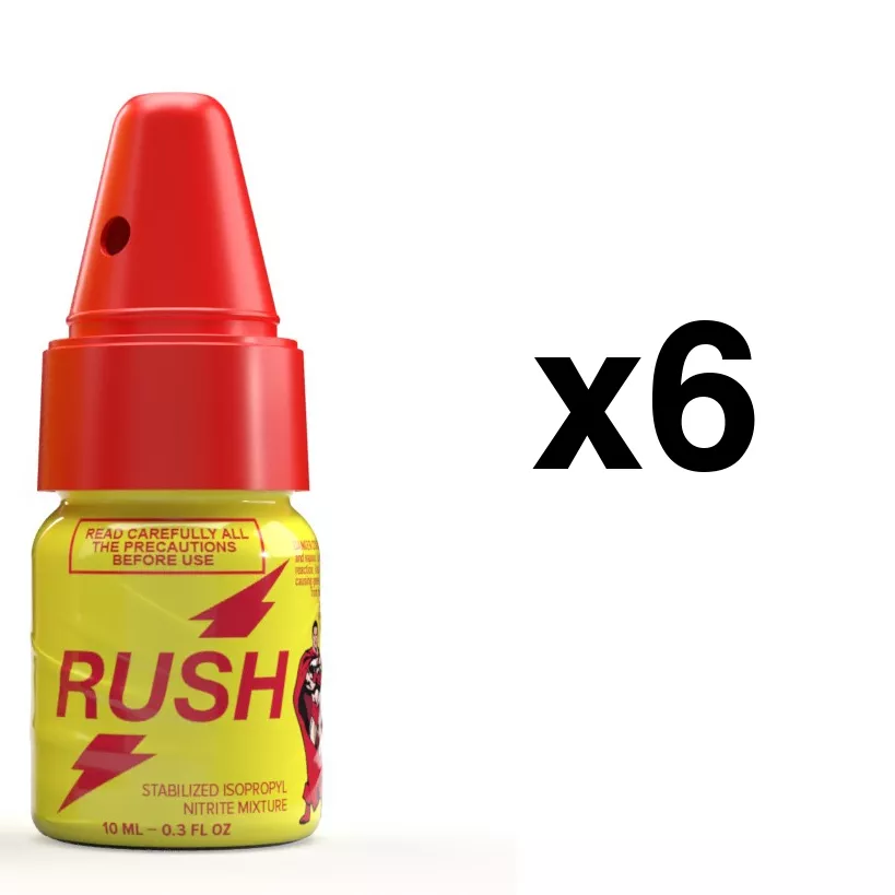 RUSH 10ml Diffuser Cap x6