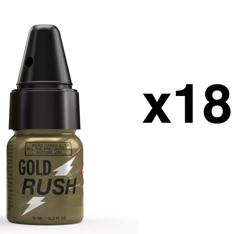 GOLD RUSH 10ml Diffuser Cap x18