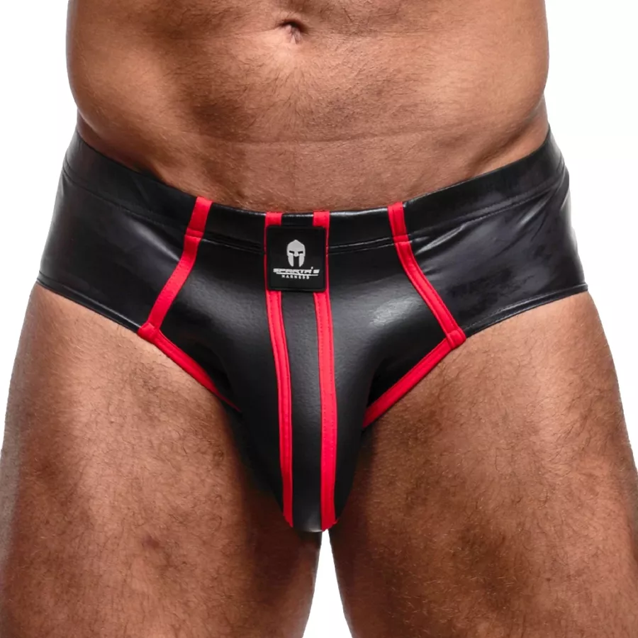 Slip Ares Schwarz-Rot