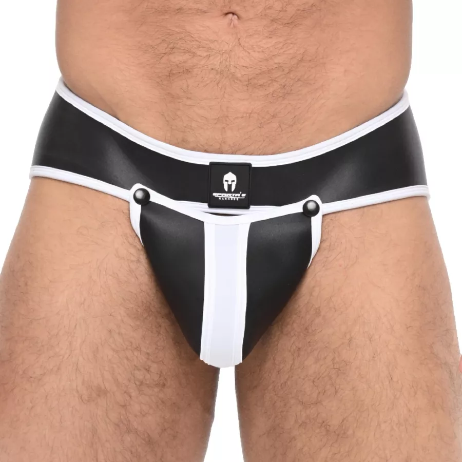 Jockstrap Olympo Schwarz-Weiß