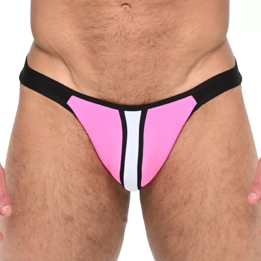 Jockstrap Troy Rosa-Schwarz