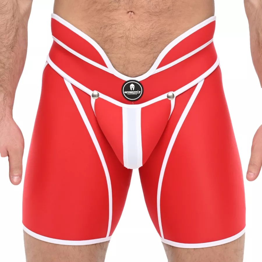 Andromeda Rot Boxershorts Lang