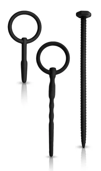 Set 3 Knot Sound Harnröhrensonden und Plug Durchmesser 7 mm